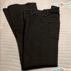 American Eagle high rise flare jeans